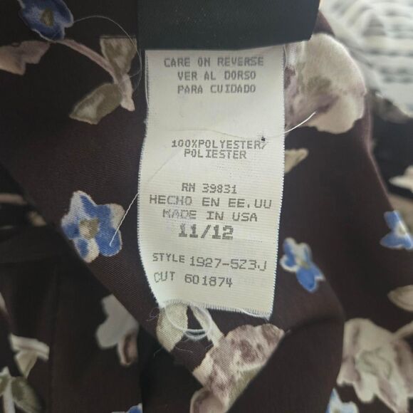 Y2K My Michelle Bohemian floral brown Mini Flowy skirt - Picture 6 of 13